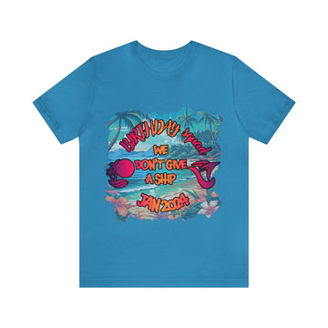 Customizable Cruise Celebration Unisex Jersey Short Sleeve Tee