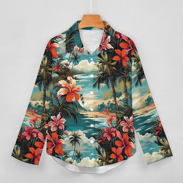 Tropical Paradise Women's Hawaiian Shirt