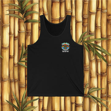 Tiki Beach Tampa Bay Women's Jersey Tank – Casual Summer Wear with Tropical Vibes
