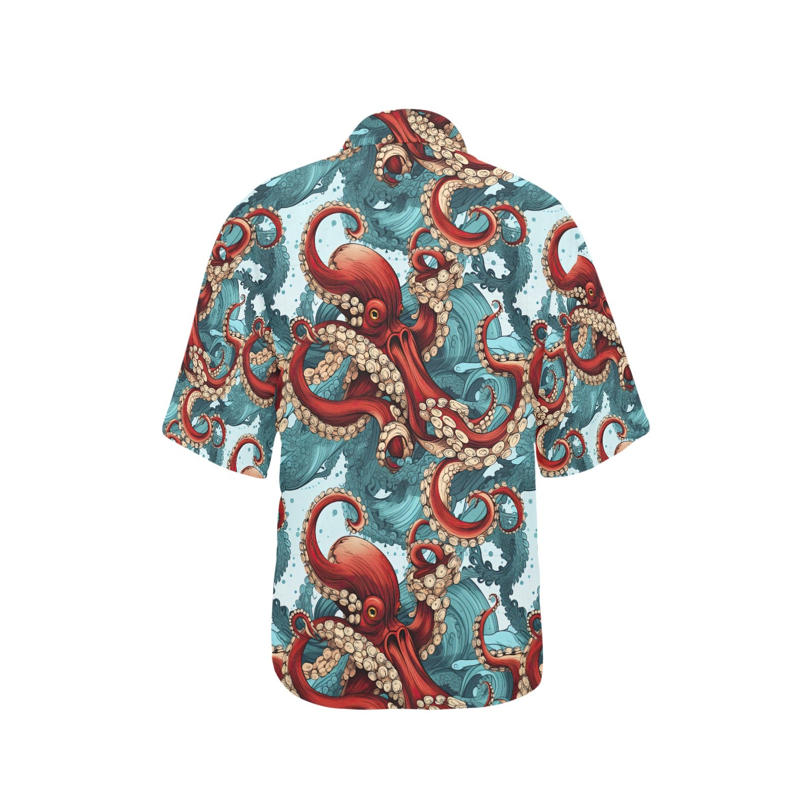 Octopus Hawaiian Shirt for Women - Sunshine on the Seas