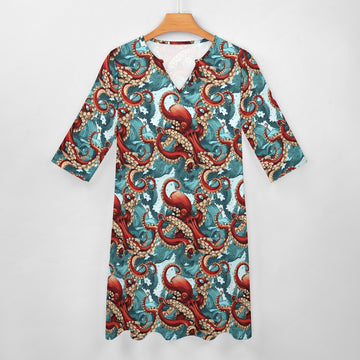 Octopus Tentacle Tango Dress