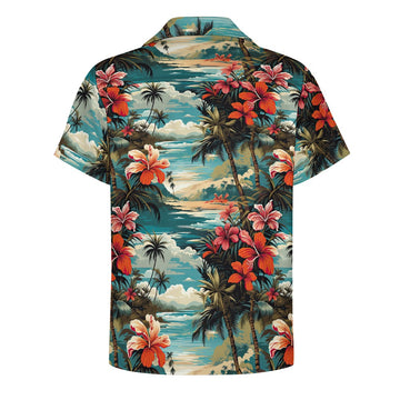 Tropical Paradise Men's Hawaiian Shirt