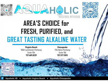 Aquaholic Promotional Banner