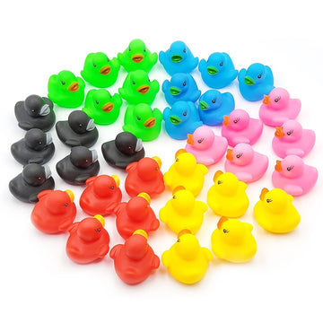 Colorful Squeaky Cruise Rubber Ducks Toys
