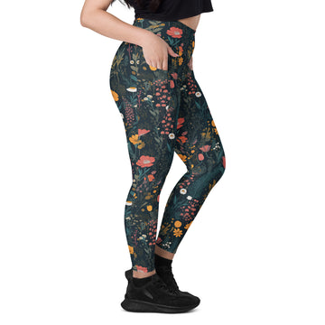 Wildflowers Leggings with pockets - Sunshine on the Seas