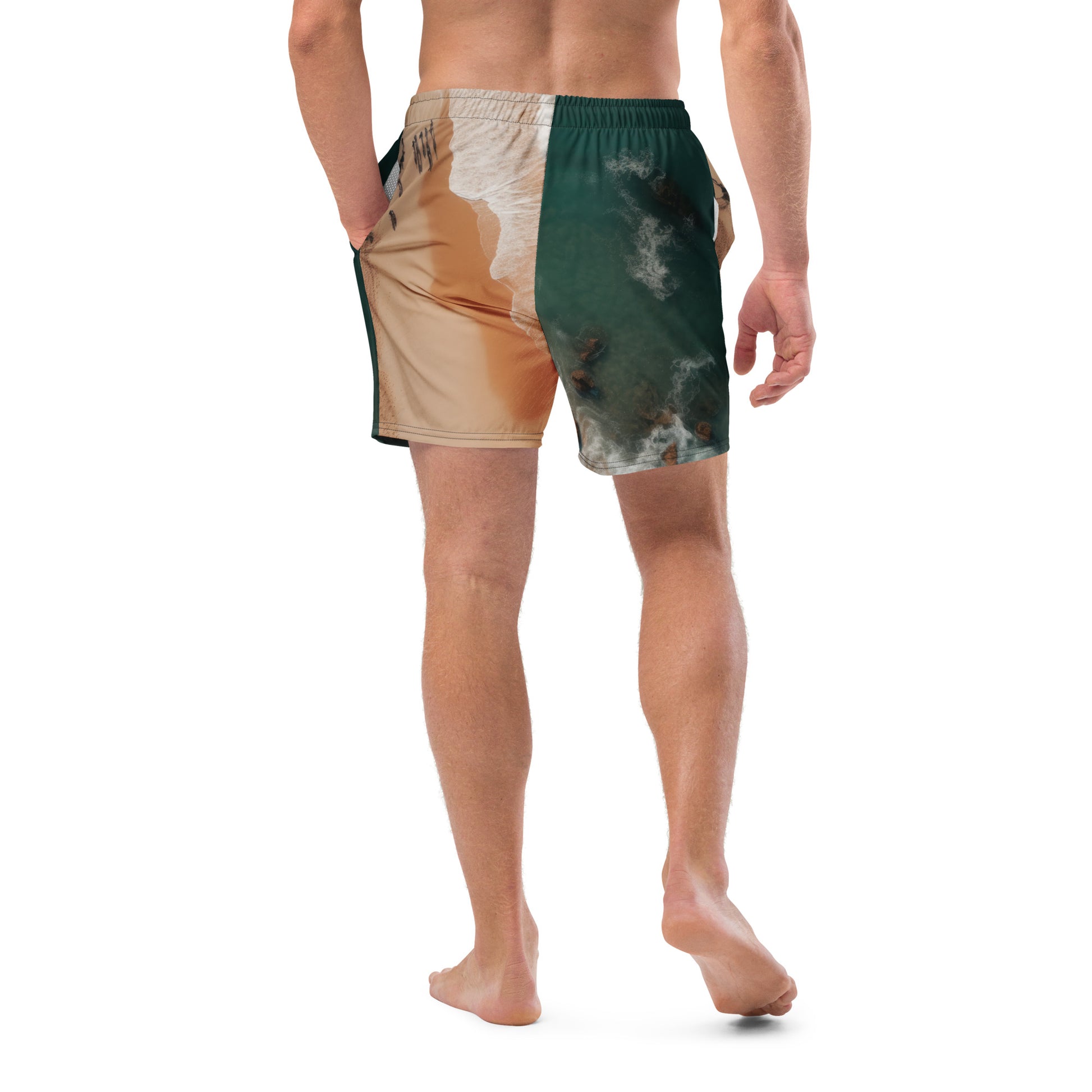 Beach Shore Men's swim trunks - Sunshine on the Seas