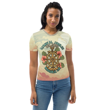 Carnival Jubilee Inaugural Sail Dec 2023 Sunset Women's T-shirt