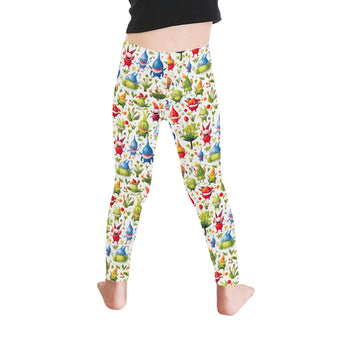 Video Game Plant Creatures Girls Leggings