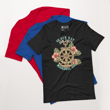 Silversea Silver Ray Inaugural Sail 2024 Anchor Unisex T-shirt