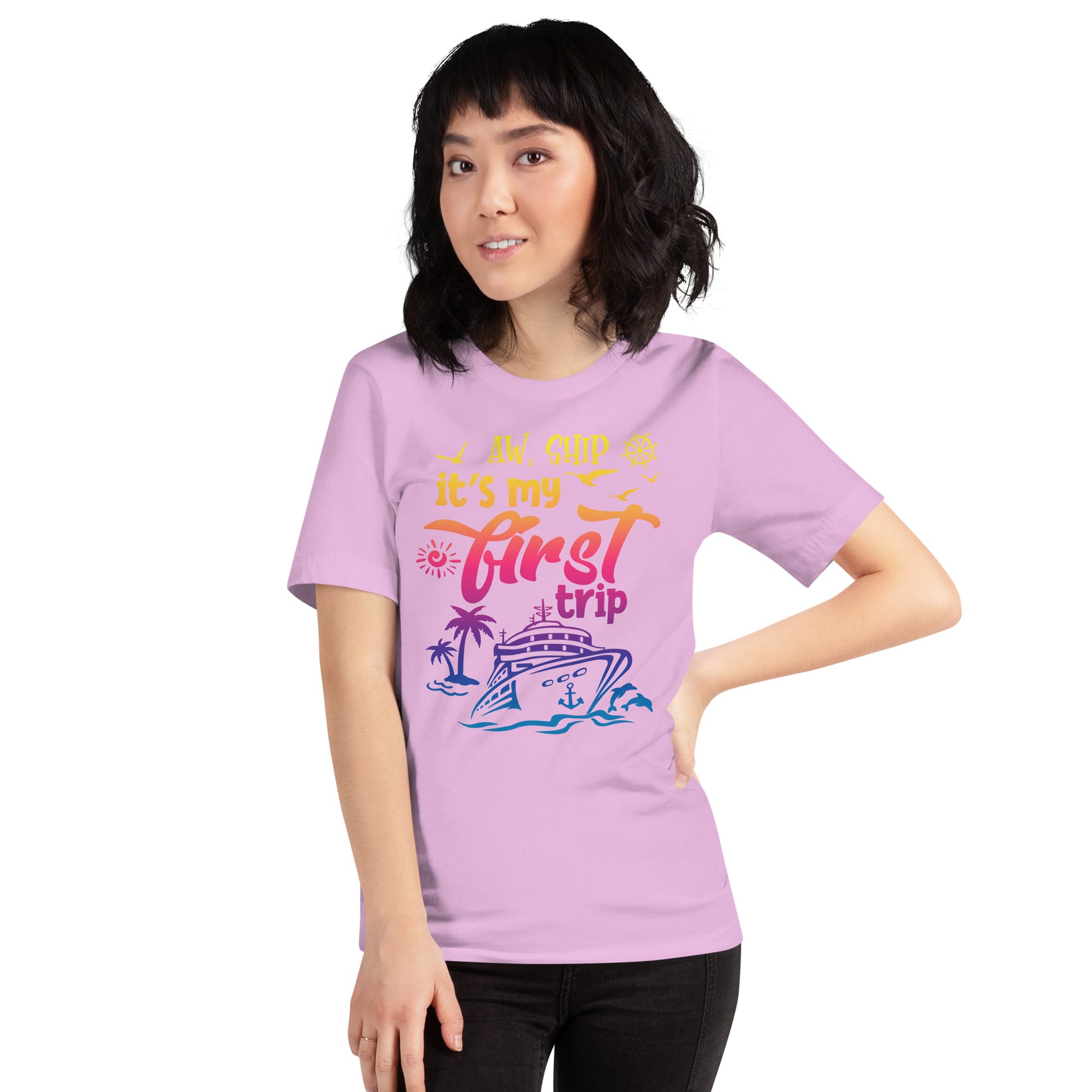 Aww Ship, It's My First Trip T-Shirt - Sunshine on the Seas