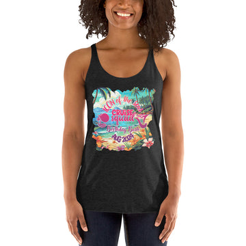 Cruise Squad Birthday Bash Women's Racerback Tank