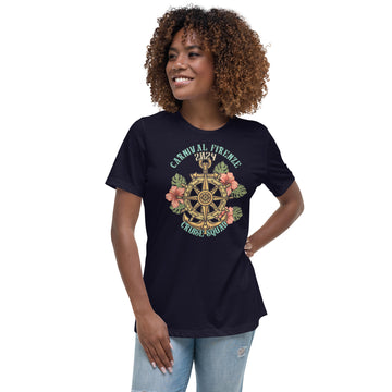 Carnival Firenze Cruise Squad 2024 Women's Relaxed T-Shirt