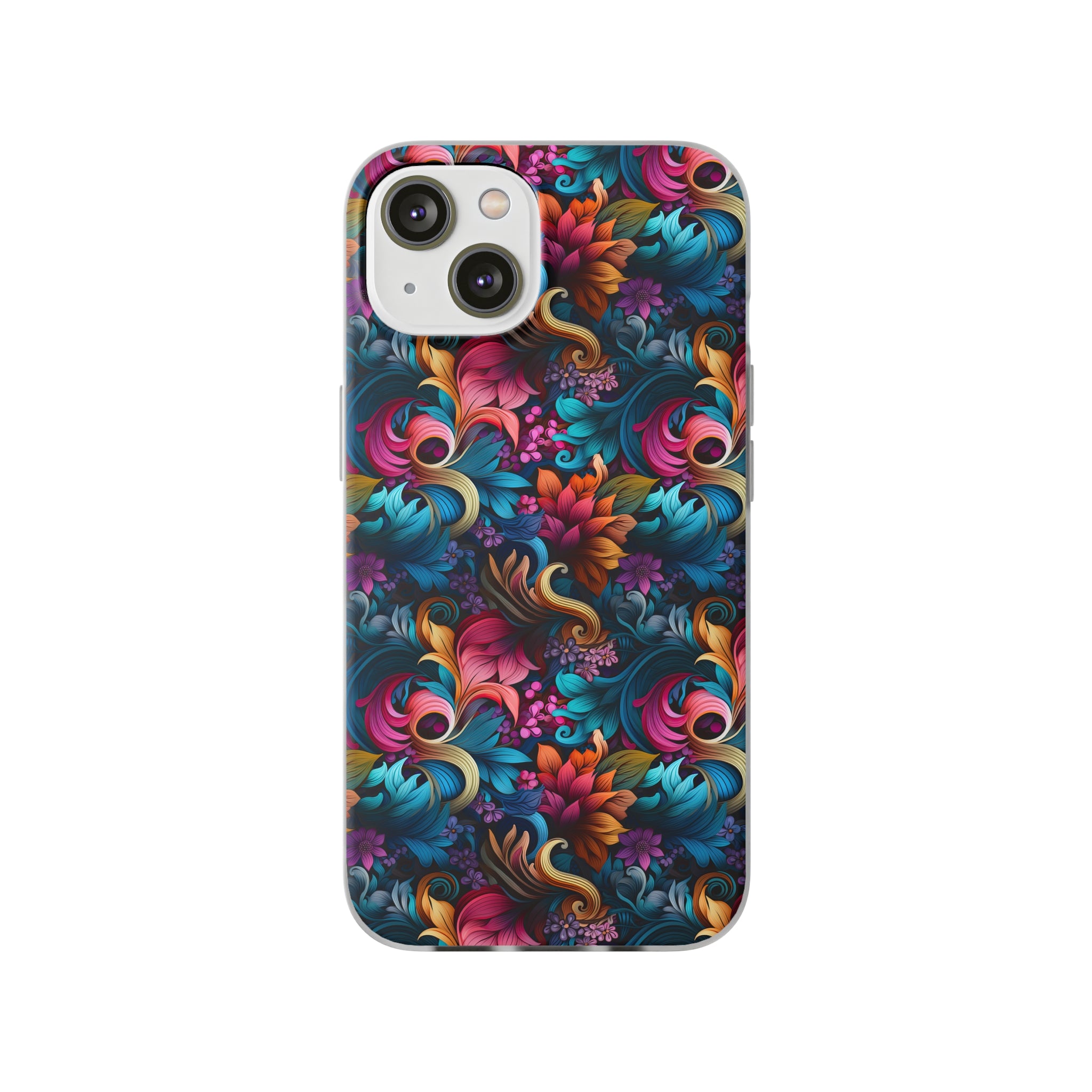 Rainbow Paisley Flexi Case - iPhone, Galaxy