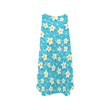 Women's Sleeveless A-Line Pocket Dress (D57)
