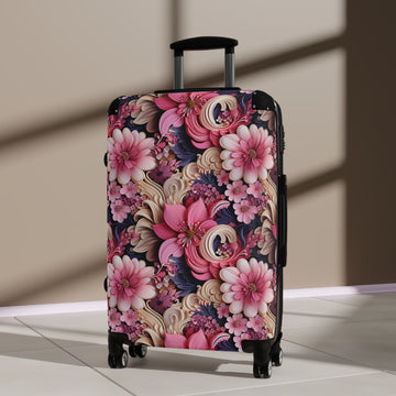 Pink Paisley Suitcase