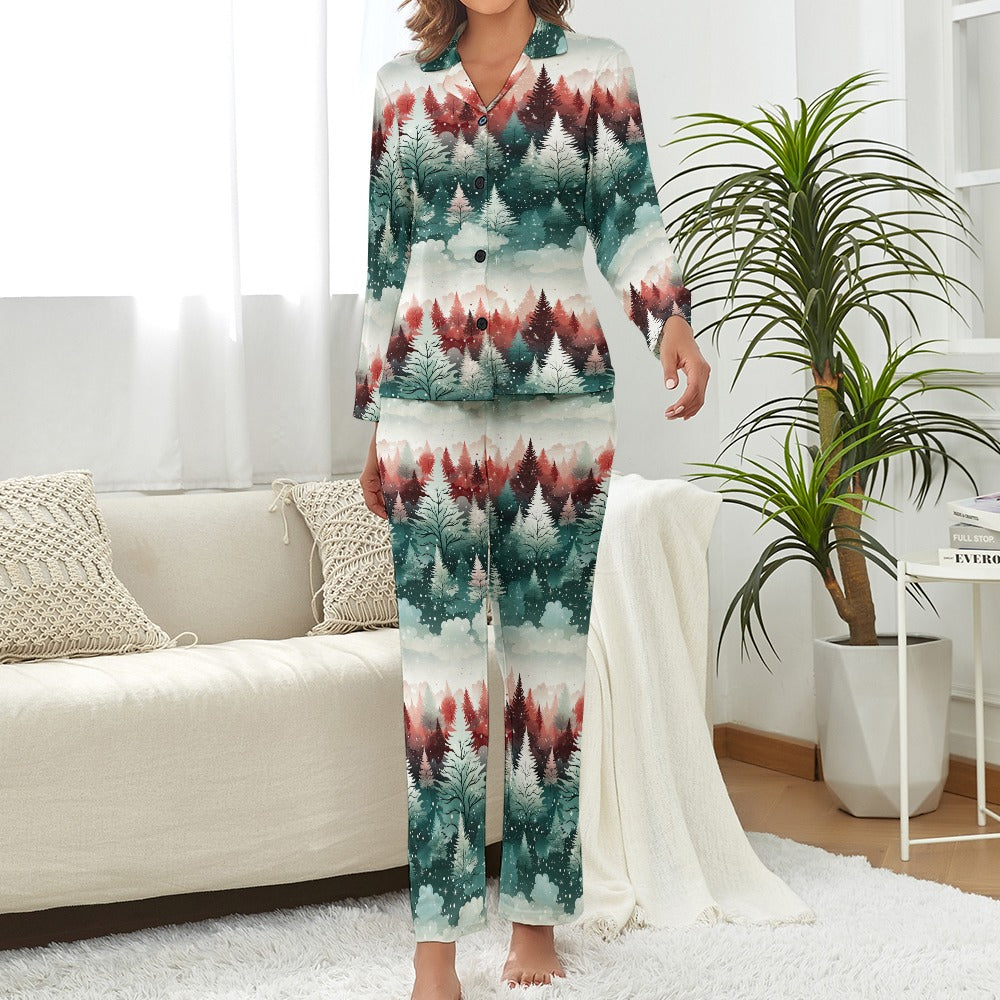 Dreaming of a White Christmas Women's Pajama Set