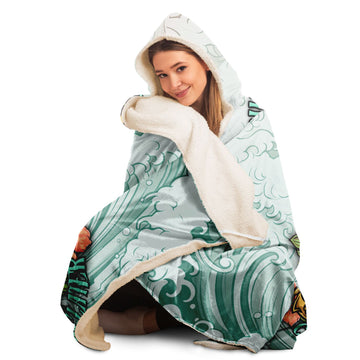 Cuddle Now, Cruise Later Hooded Blanket