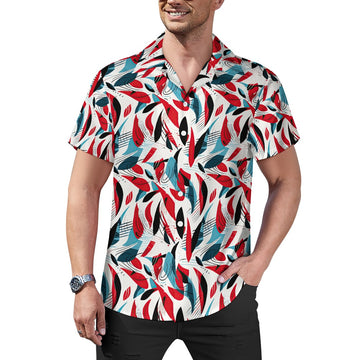 Abstract Hawaiian Shirt for Men