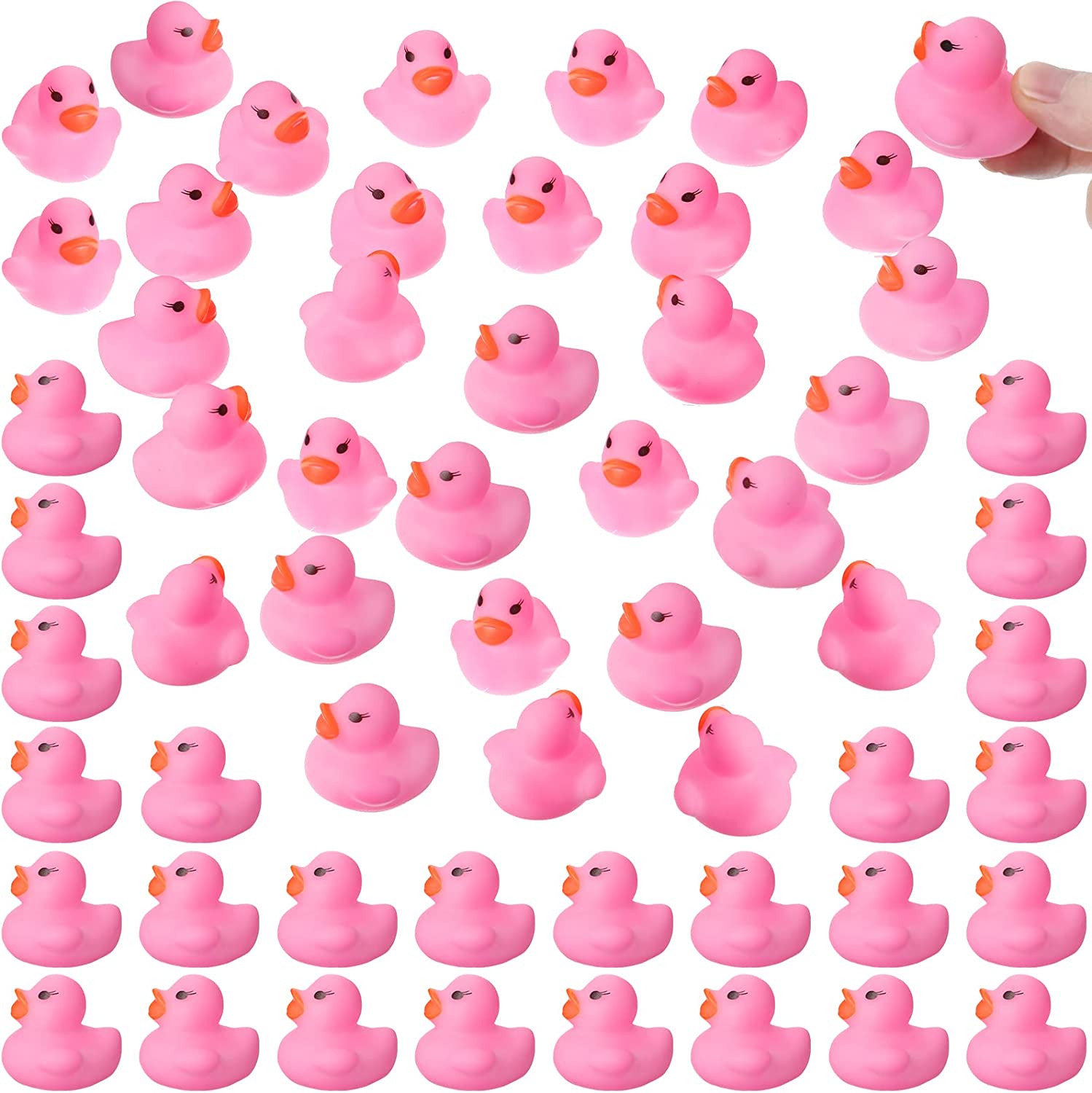 Pink Cruising Rubber Duck Toys