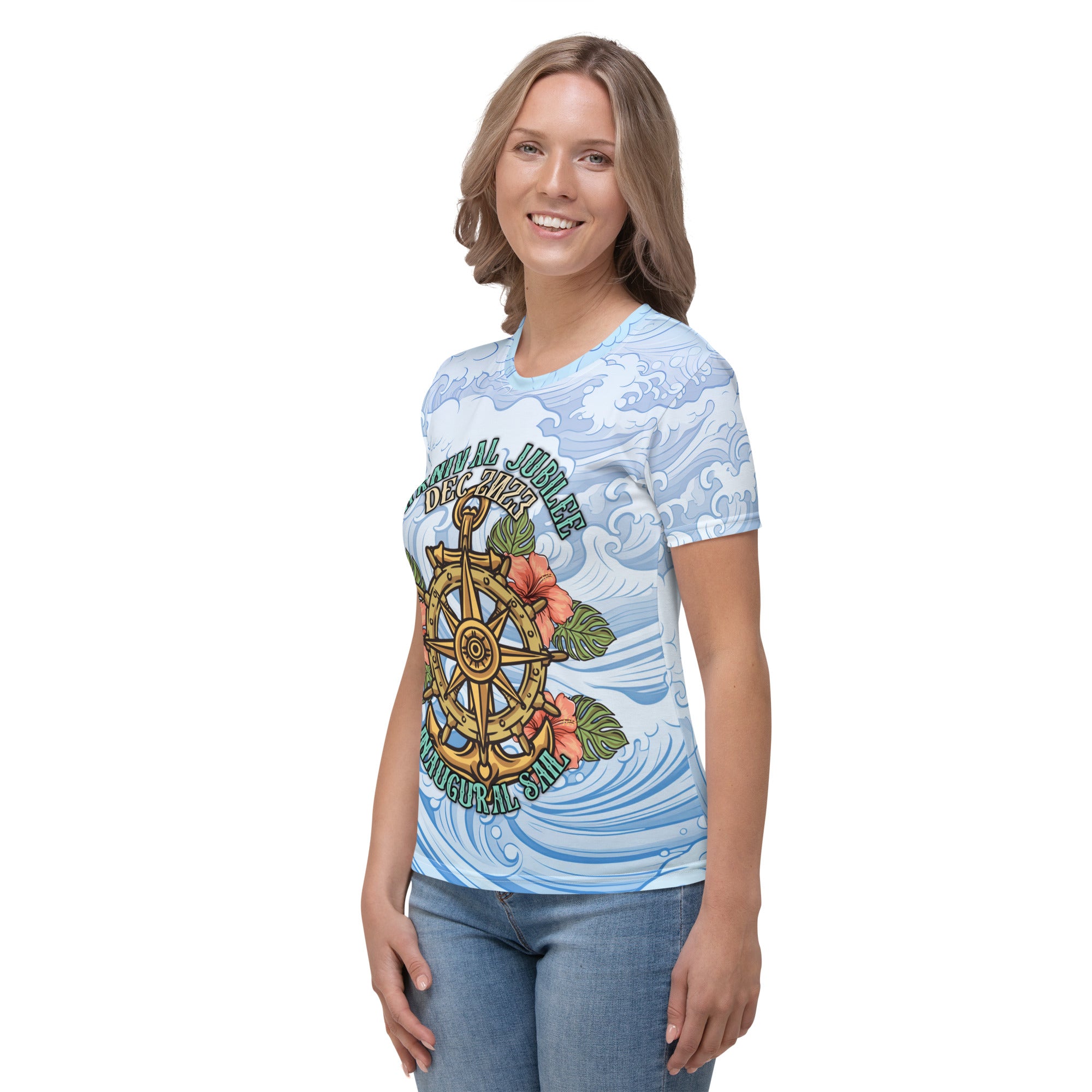 Carnival Jubilee Inaugural Sail Dec 2023 Women's T-shirt