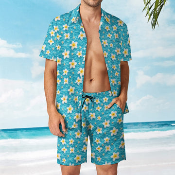 Plumeria Starfish Leisure Beach Suit