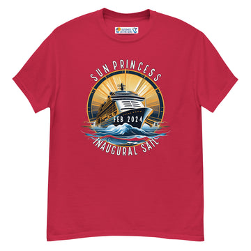 Sun Princess Inaugural Sail Men's Classic Tee