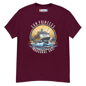 Sun Princess Inaugural Sail Men's Classic Tee