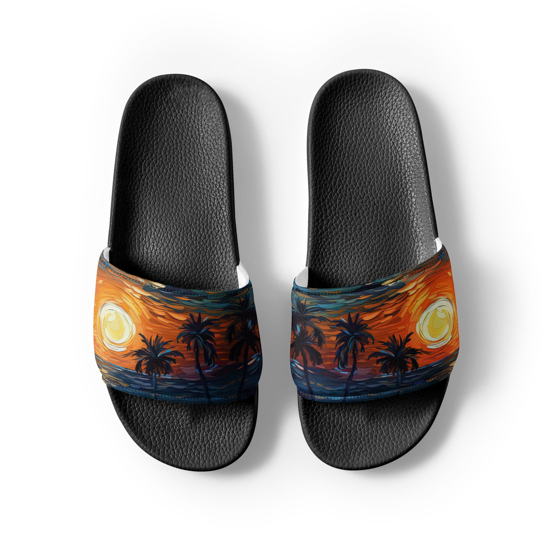 Sunset Men’s Slides - Sunshine on the Seas