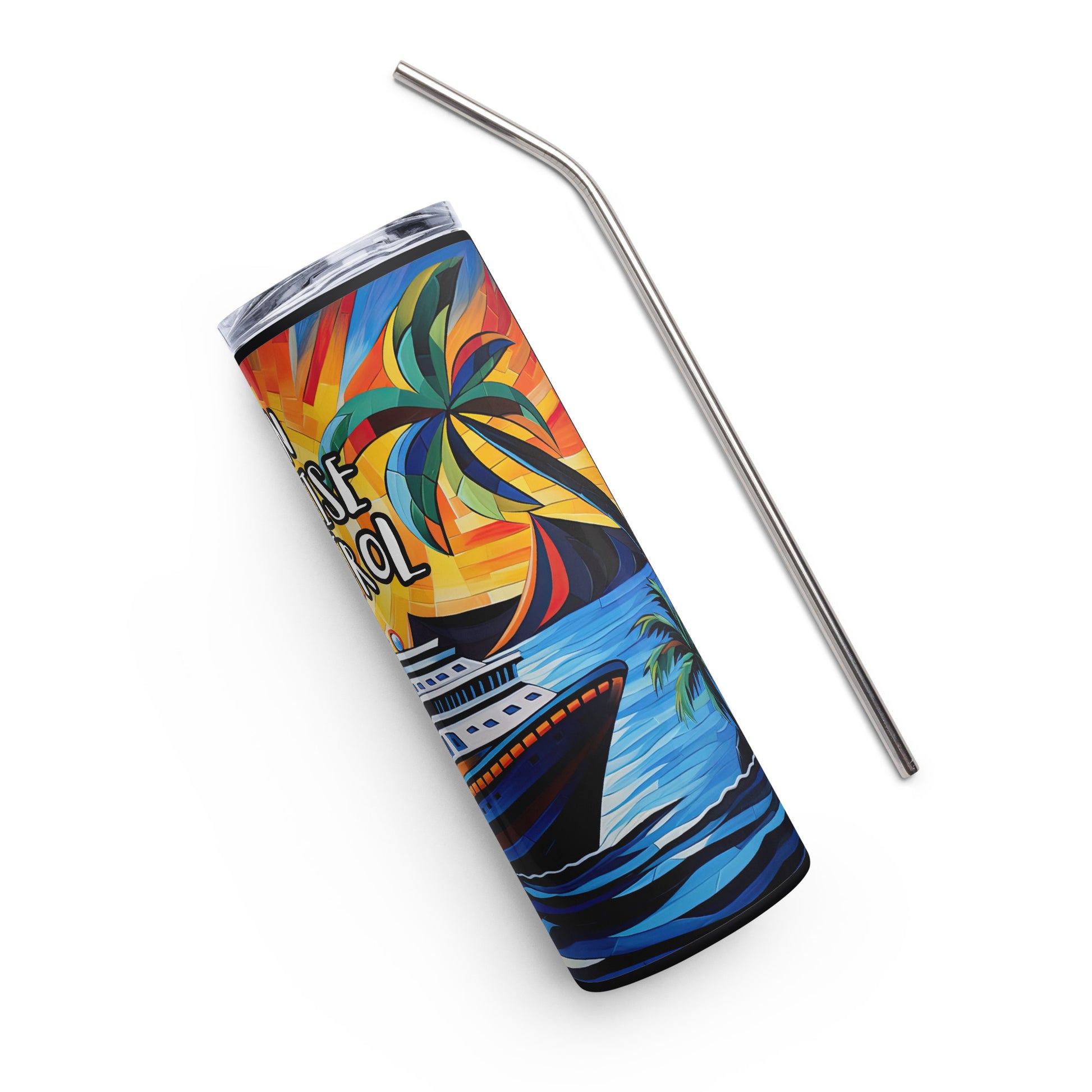 On Cruise Control Stainless steel tumbler - Sunshine on the Seas