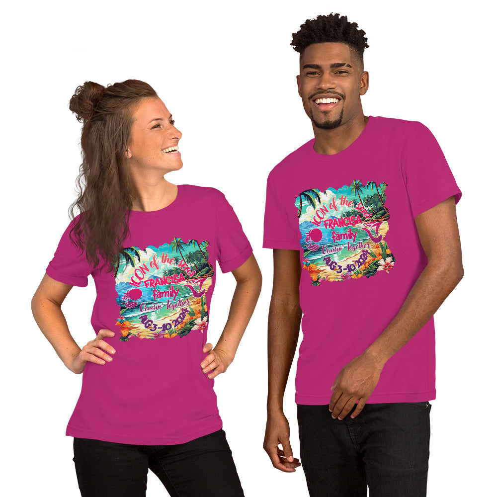 Icon of the Seas Family Cruisin' Together Unisex T-shirt